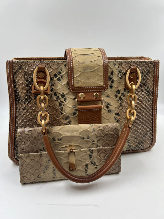 Tasche und Portemonnaie