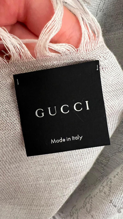 Schal, Gucci, grau