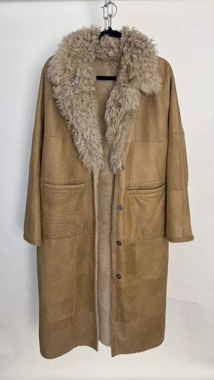 Lammfellmantel (reversible)