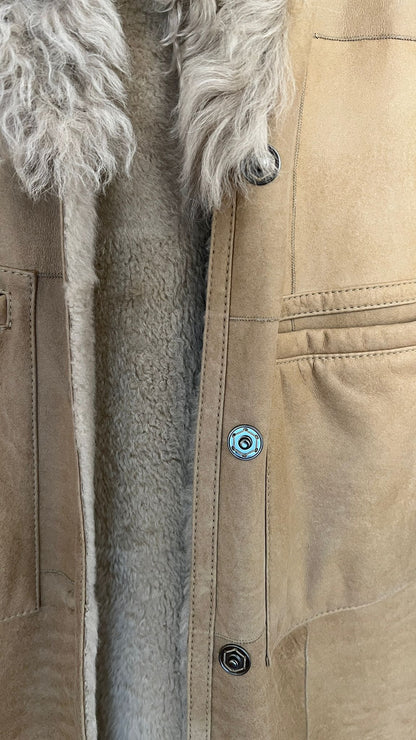 Lammfellmantel (reversible)