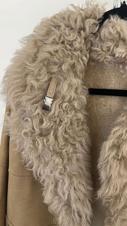 Lammfellmantel (reversible)