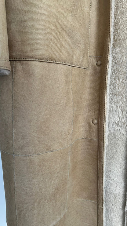 Lammfellmantel (reversible)