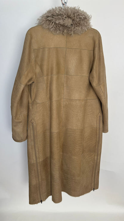 Lammfellmantel (reversible)