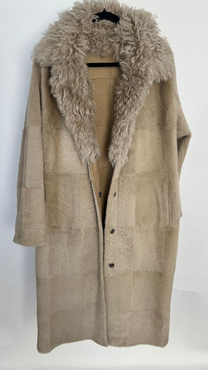 Lammfellmantel (reversible)