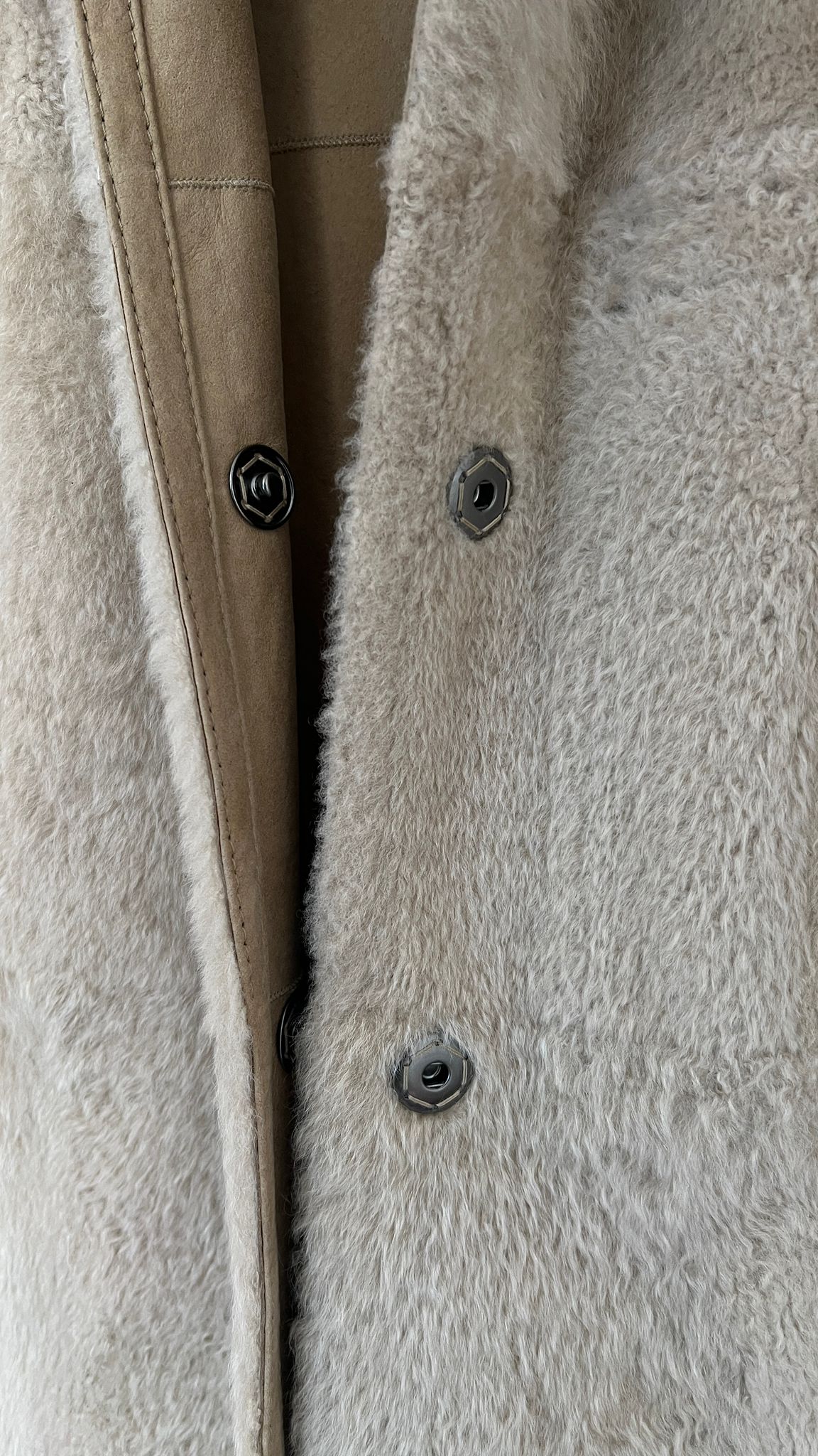 Lammfellmantel (reversible)