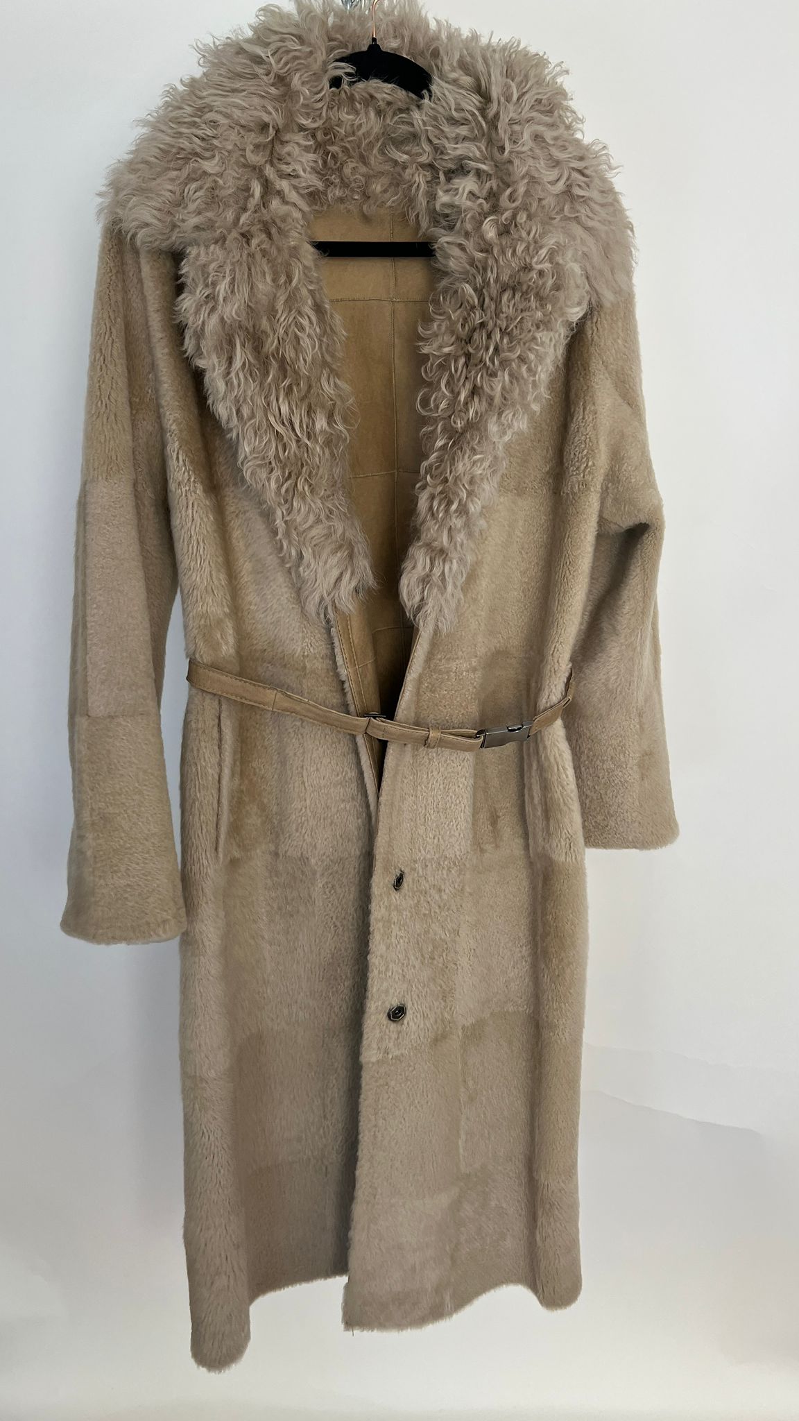 Lammfellmantel (reversible)