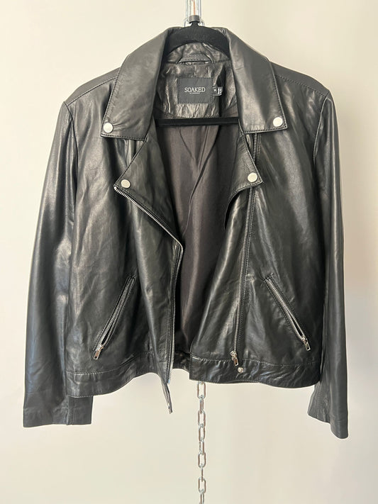 Lederjacke