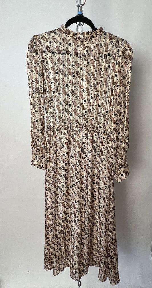 Kleid mit Cowboy Boots Print
