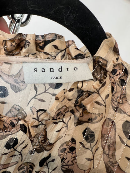 Kleid mit Cowboy Boots Print