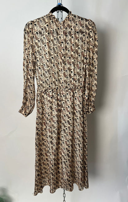 Kleid mit Cowboy Boots Print