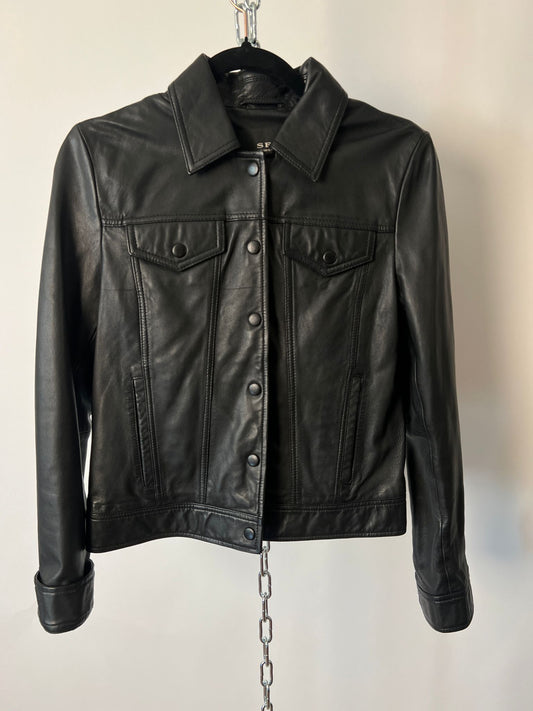 Lederjacke