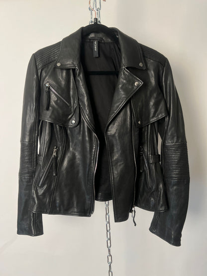 Lederjacke
