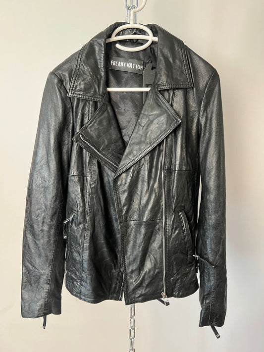 Lederjacke
