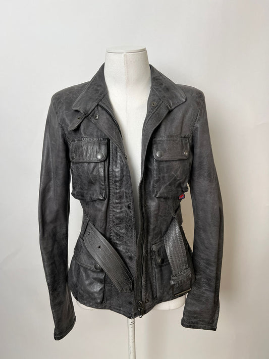 Lederjacke