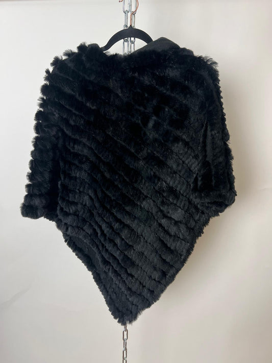 Poncho mit Kaputze