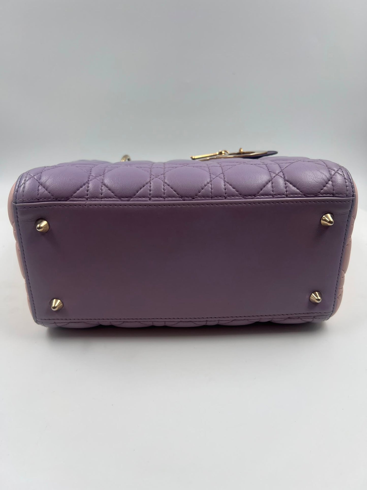 Lady Dior Bicolor Medium Tasche