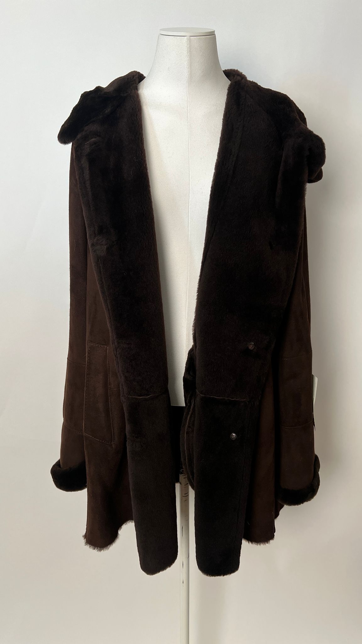 Kurzmantel mit Kapuze