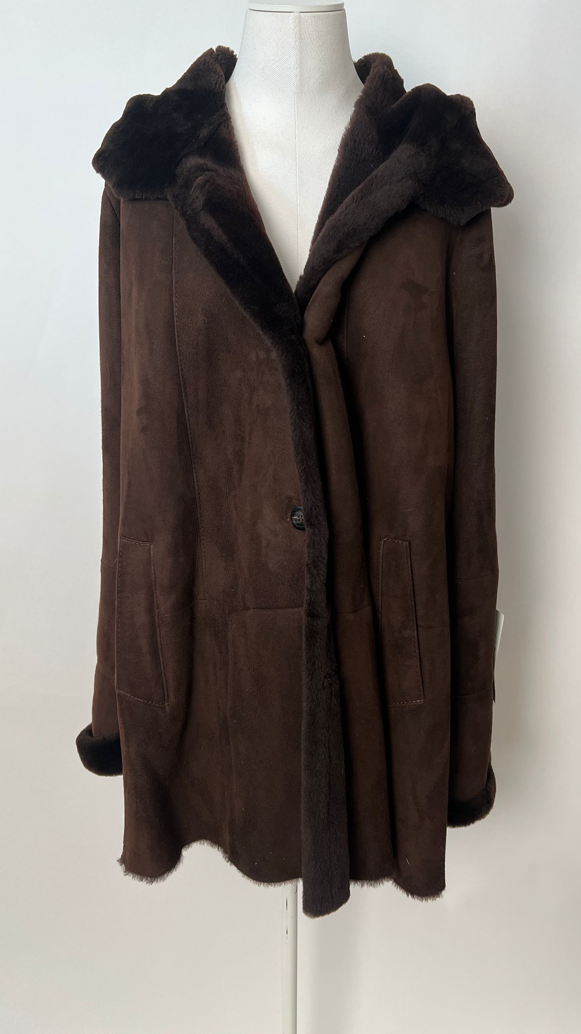 Kurzmantel mit Kapuze
