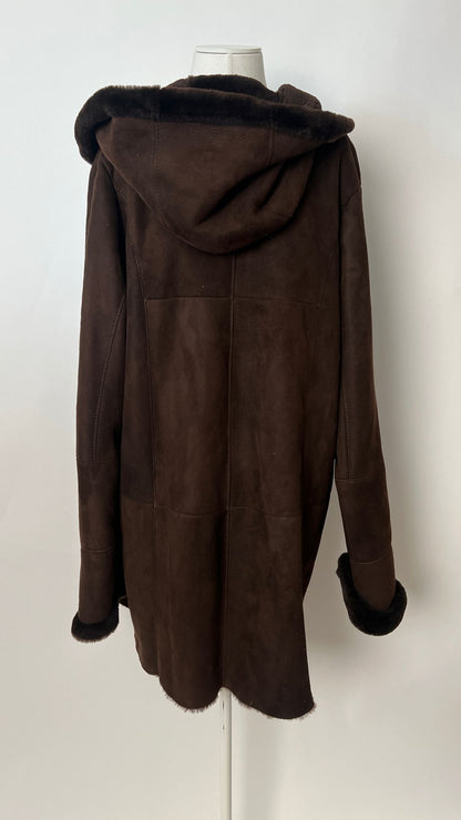 Kurzmantel mit Kapuze
