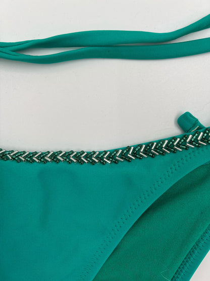 Bikini mit Perlen bestickt