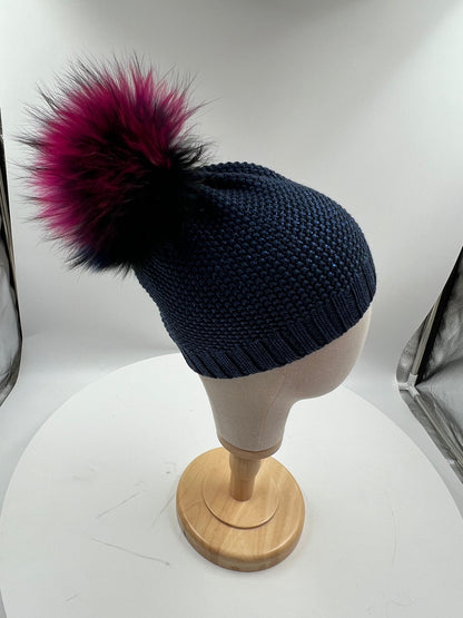 Mütze mit Fellbommel