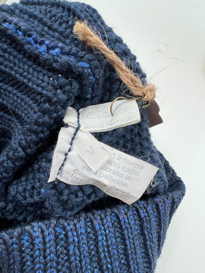 Mütze mit Fellbommel