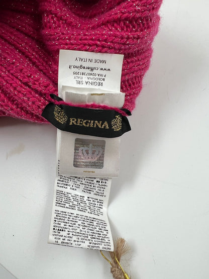 Mütze mit 2 Fellbommeln