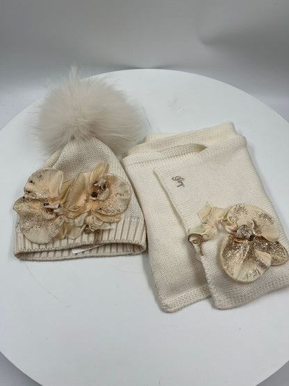 Set: Schal und Mütze