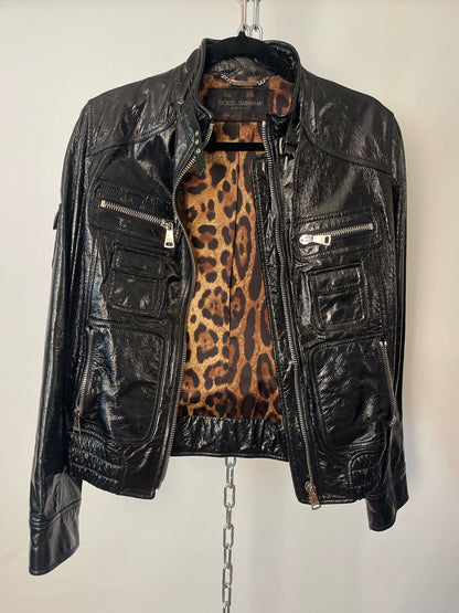 Lederjacke