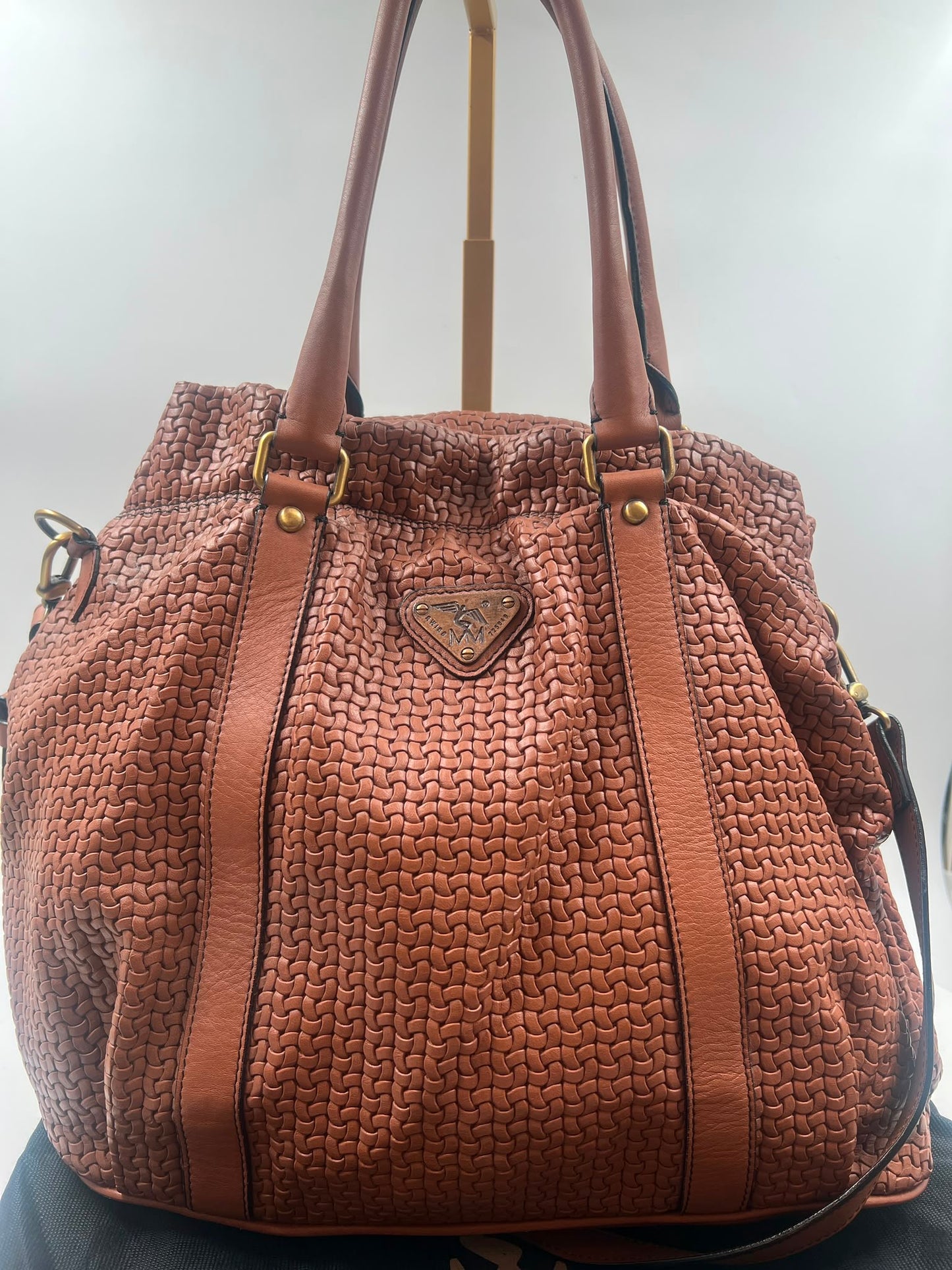 Hobo Bag / Beutel Tasche, Maison Mollerus, braun