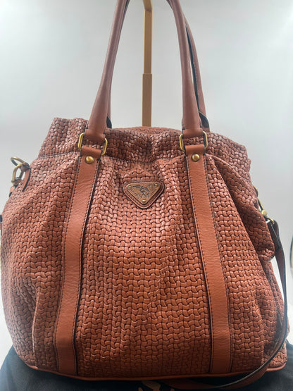 Hobo Bag / Beutel Tasche, Maison Mollerus, braun