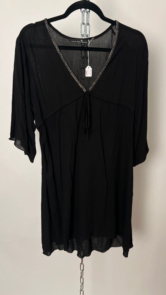 Kleid mit V-Ausschnitt (Pailetten)