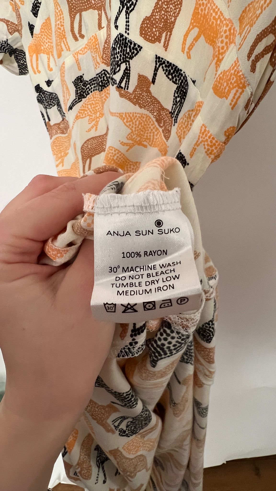 Kleid mit Leoparden-Print