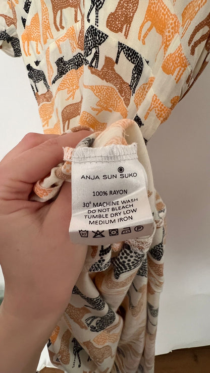 Kleid mit Leoparden-Print