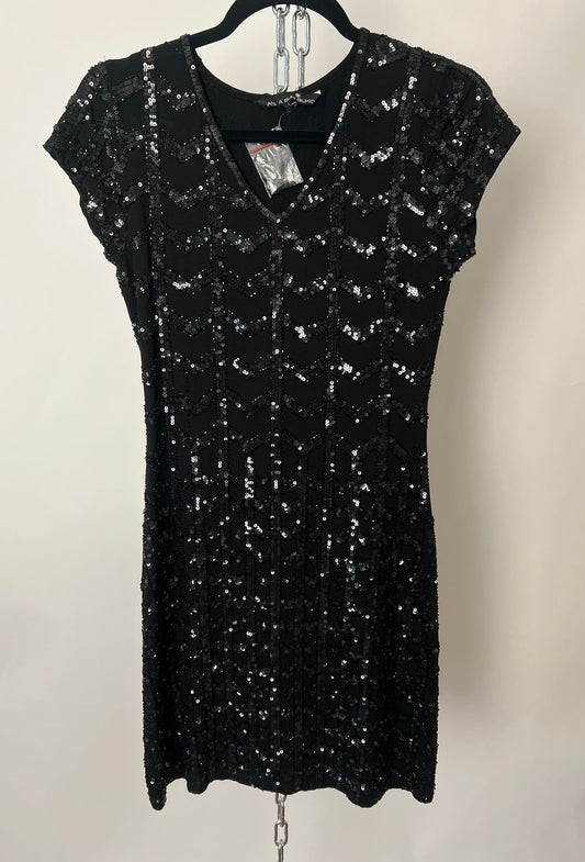 Pailletten-Kleid kurz