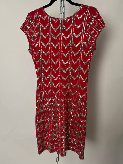 Pailletten-Kleid kurz