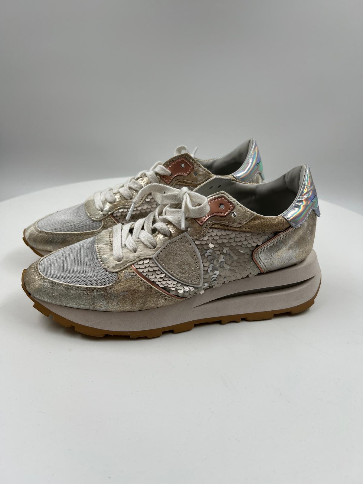 Sneakers mit Pailletten