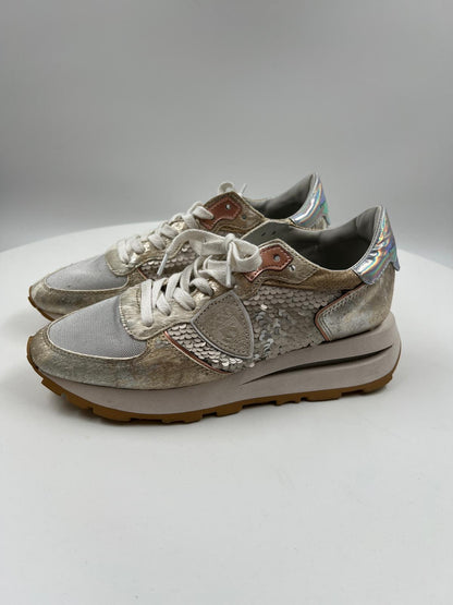 Sneakers mit Pailletten
