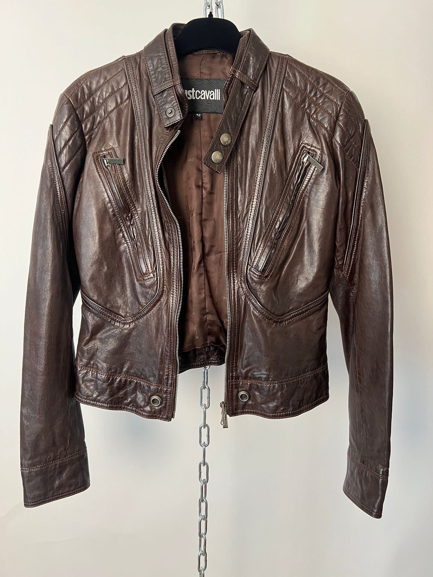 Lederjacke