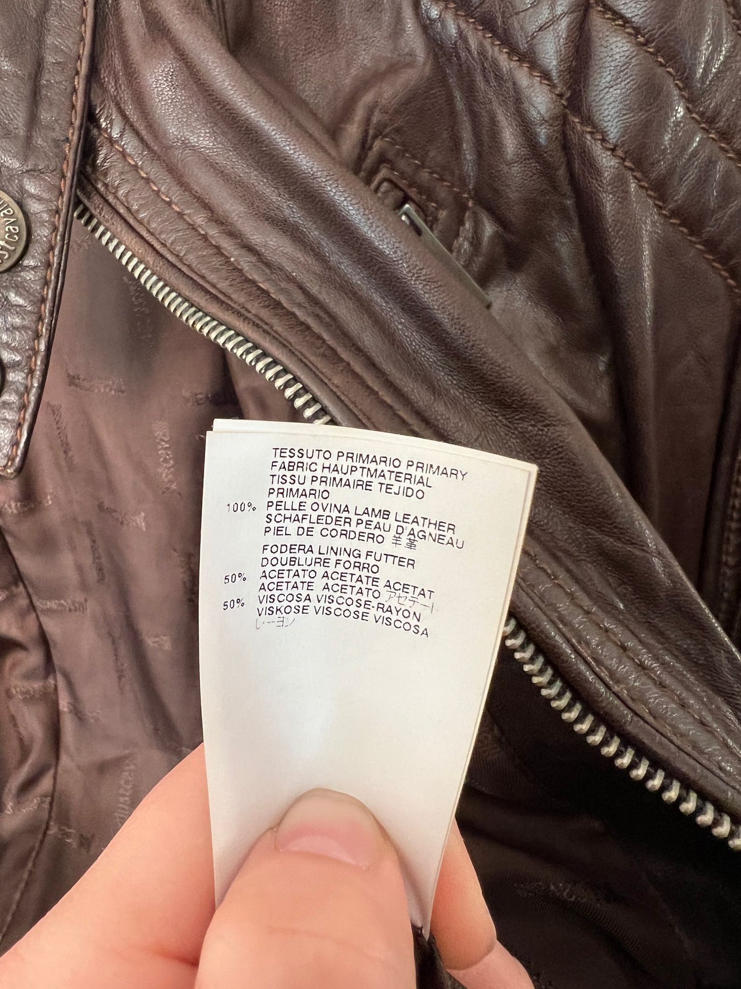 Lederjacke