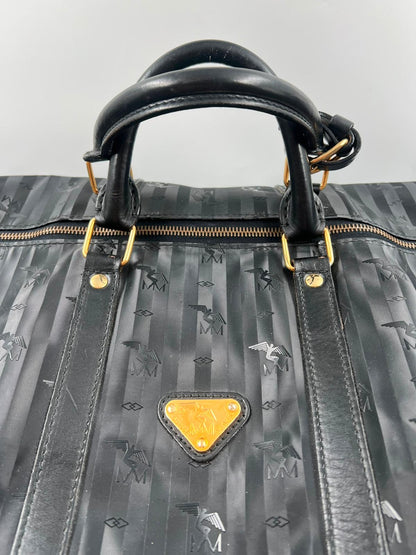 Reisetasche, Maison Mollerus, schwarz