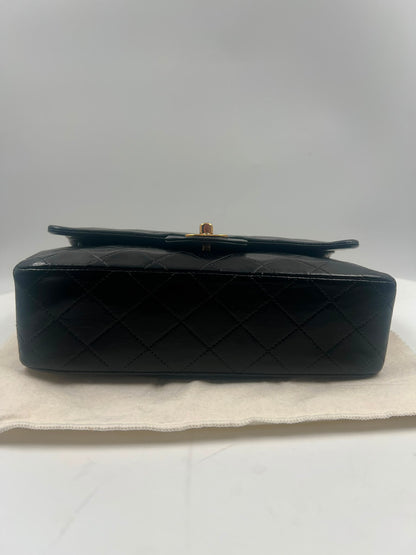 Chanel Double Flap Bag Small schwarz (1986-1988)