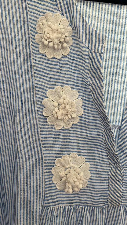 Kleid, Angoor, dunkelblau