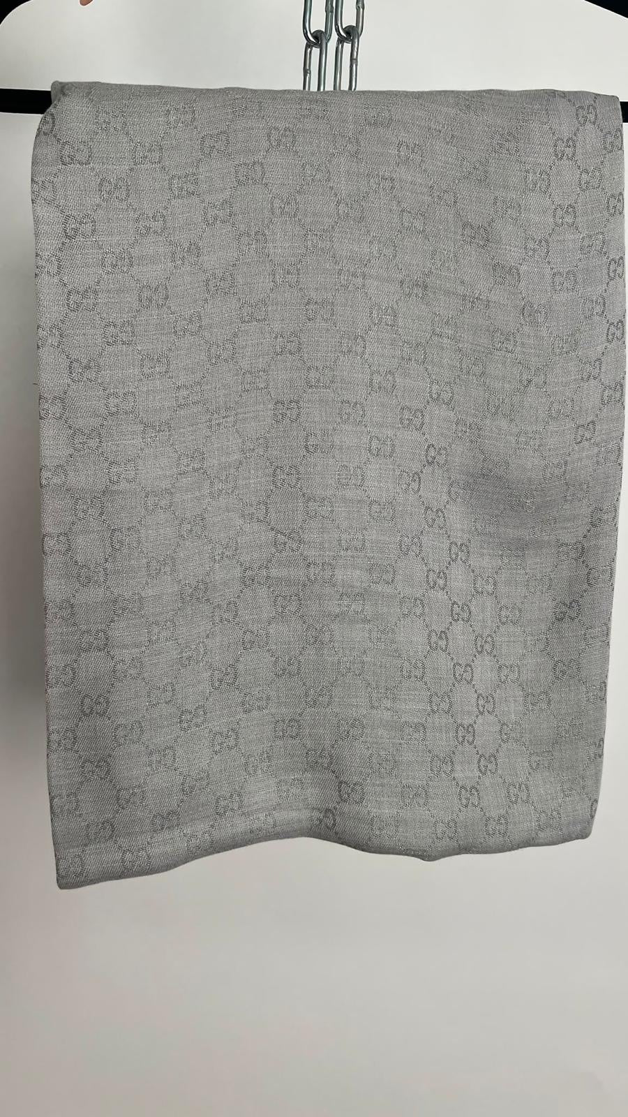 Schal, Gucci, grau