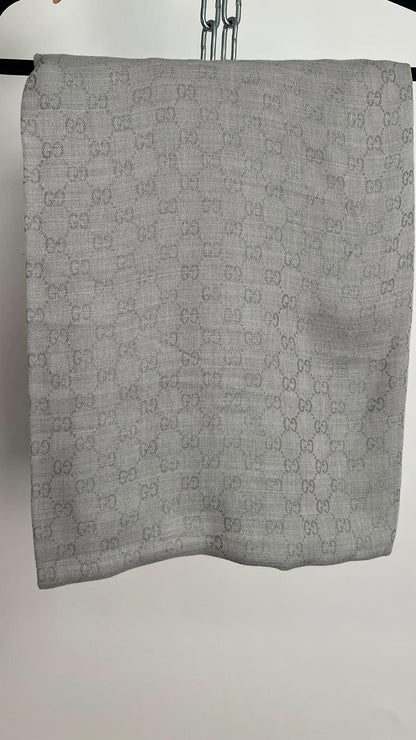 Schal, Gucci, grau