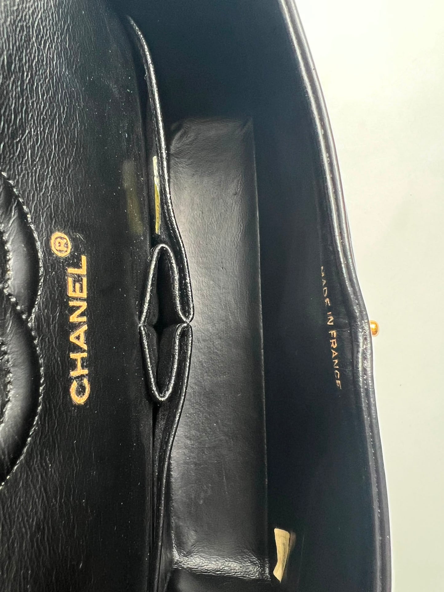 Chanel Double Flap Bag Small schwarz (1986-1988)