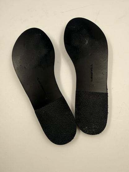 Slippers, Ancient Greek Sandals, braun/schwarz
