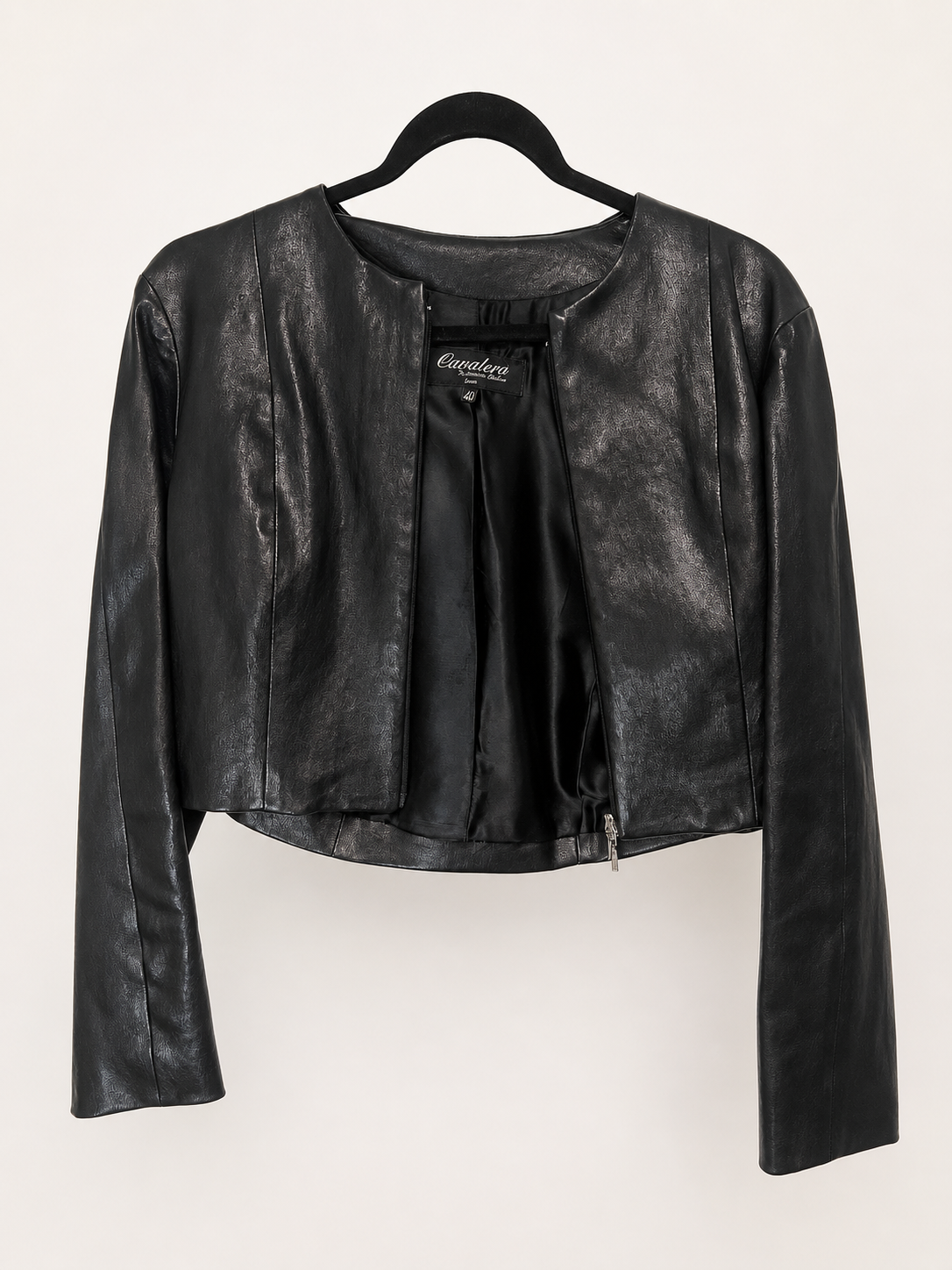 Lederjacke, Cavalero, schwarz