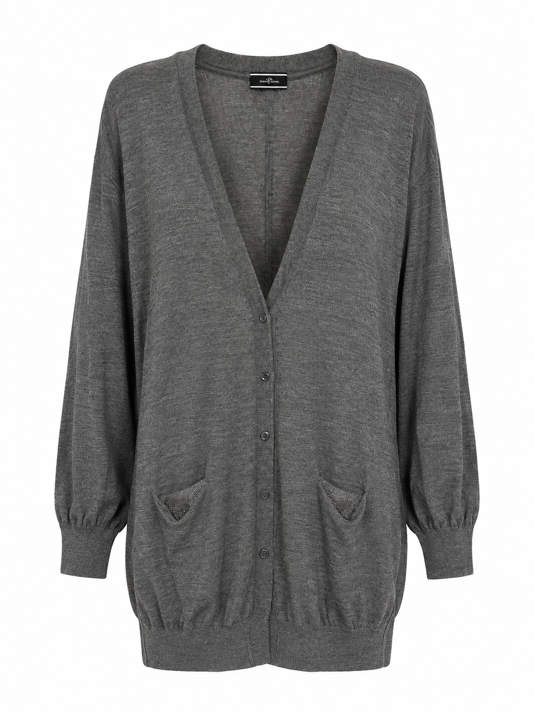 Cardigan, By Malene Birger, grau