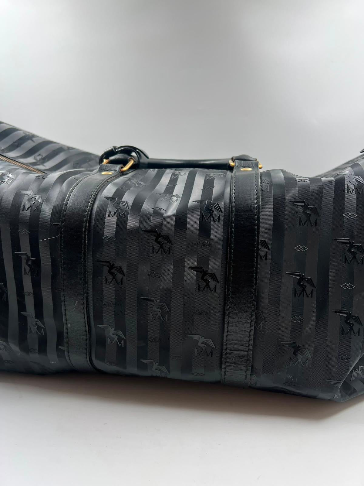 Reisetasche, Maison Mollerus, schwarz